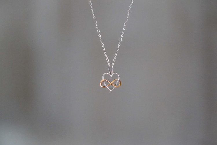 Heart + Infinity Necklace